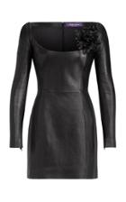 Ralph Lauren Charlotta Leather Dress