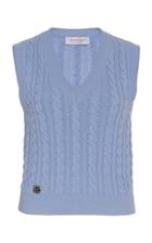 Moda Operandi Michael Kors Collection Cable-knit Cashmere Vest Size: Xs