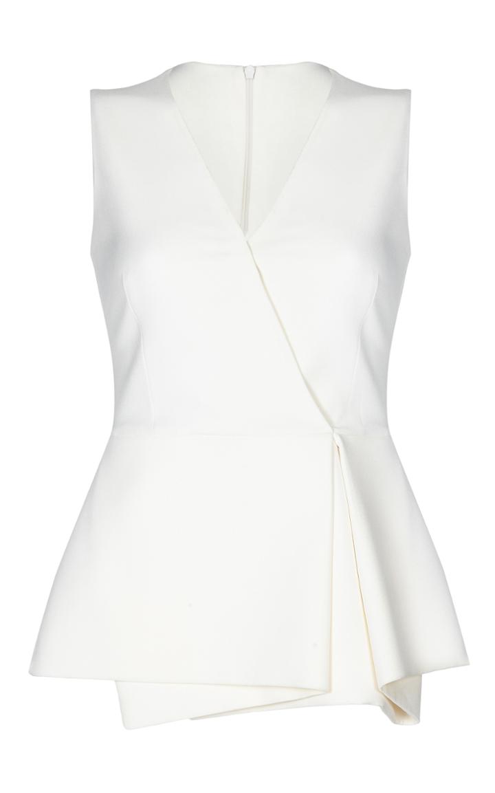 Safiyaa Laelia V-neck Peplum Top