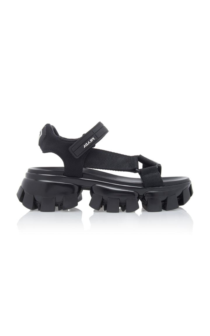 Prada Platform Tech Sandals