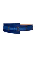 Agnona Corsetto Asimmetrico Pony And Nappa Belt