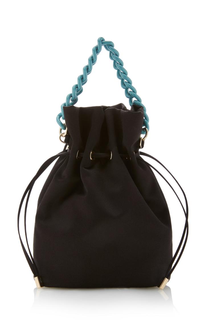 Edie Parker Satin Shorty Wristlet