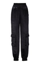Sally Lapointe Satin Straight-leg Pants