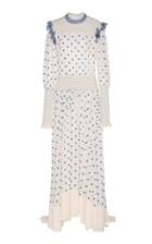 Philosophy Di Lorenzo Serafini Blouson Long Sleeve Crepe Dress