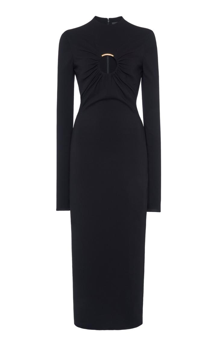 Moda Operandi Versace Cutout-detailed Jersey Midi Dress