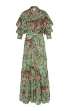 Johanna Ortiz Magestic Safari Cotton Maxi Dress