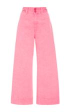 Apiece Apart Zinc Pink Cropped Pants
