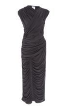 Acler Palmer Ruched Midi Dress