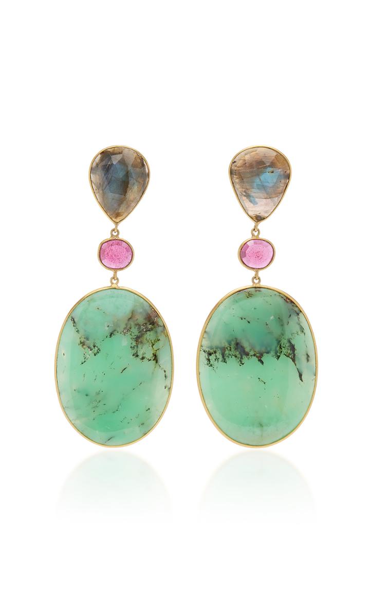 Bahina One Of A Kind Labradorite Earrings