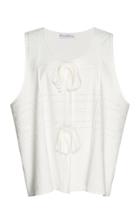 Jw Anderson Compact Cotton Jersey Tank Top