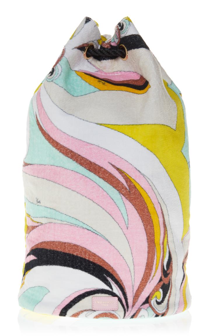 Emilio Pucci Printed Bucket Bag