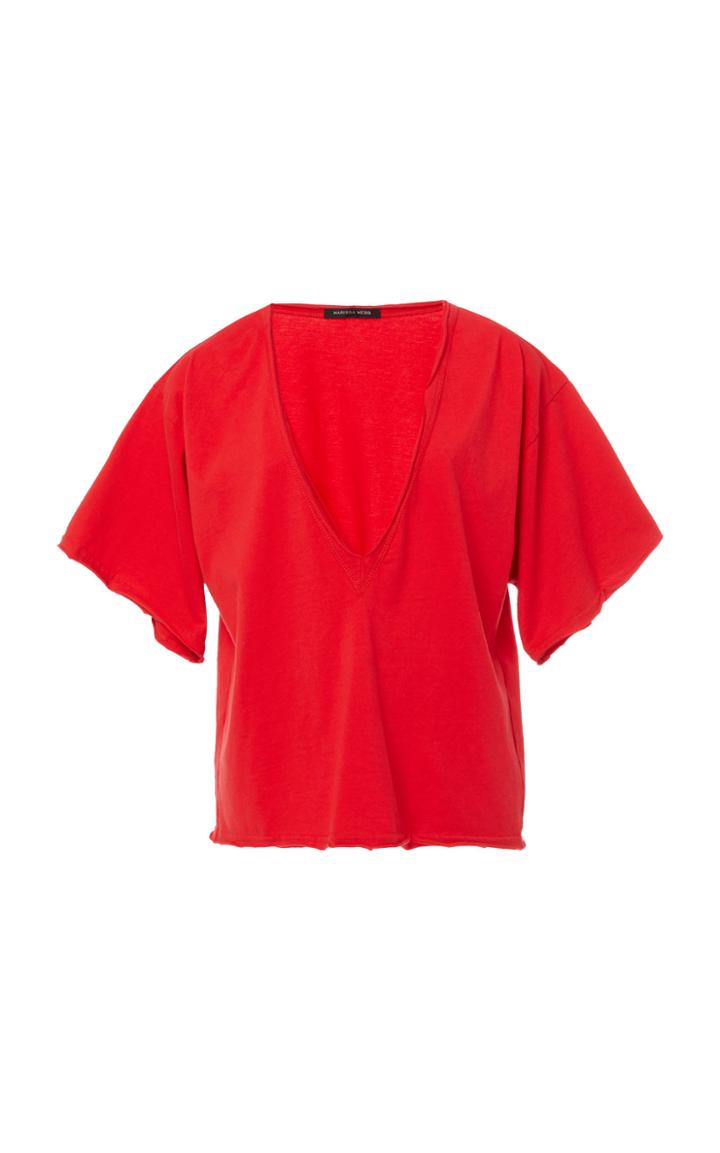 Marissa Webb Dax V-neck Tee