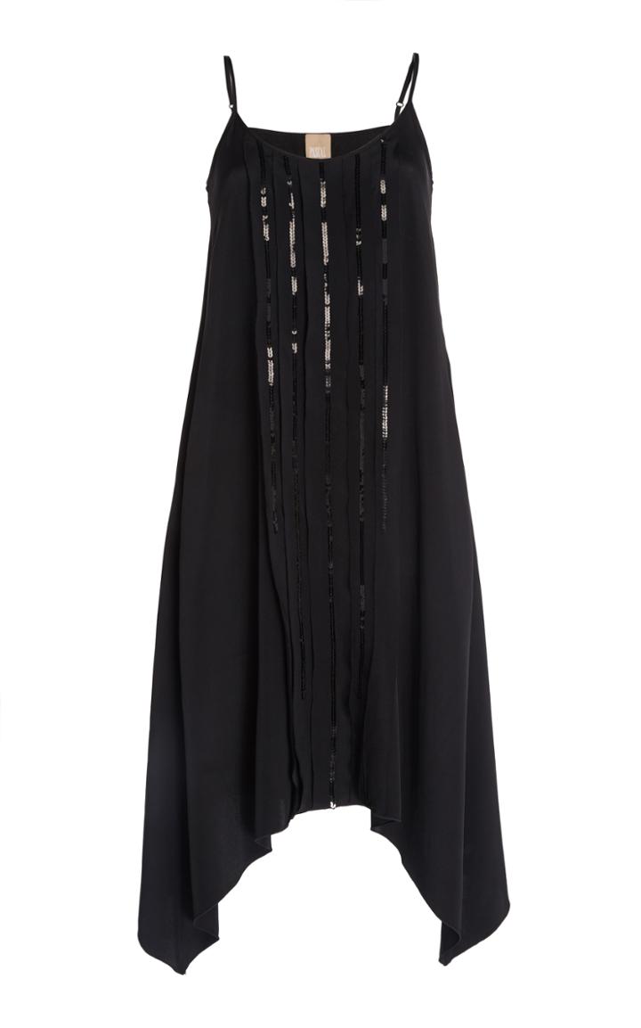 Pascal Millet Silk Crepe Tunic Dress