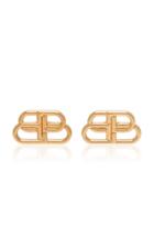Balenciaga Bb Gold-tone Earrings