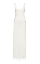 Moda Operandi Gabriela Hearst Orygia Macrame-detailed Silk Dress Size: 38