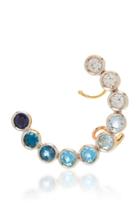 Ana Khouri Single Blue Degrade Meaga Earring
