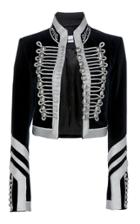 Paco Rabanne Velvet Military Jacket