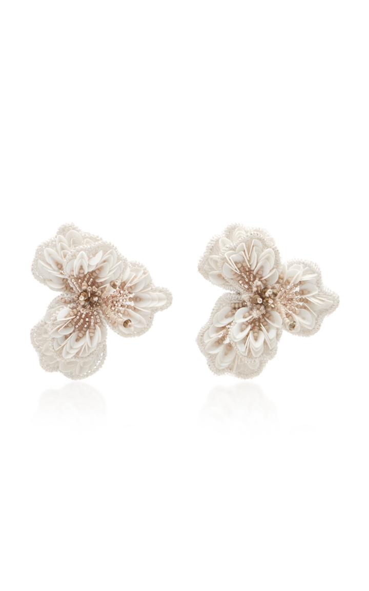 Mignonne Gavigan Sasha Sequined Organza Earrings