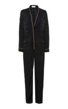 Fleur Du Mal Leopard Pj Jumpsuit