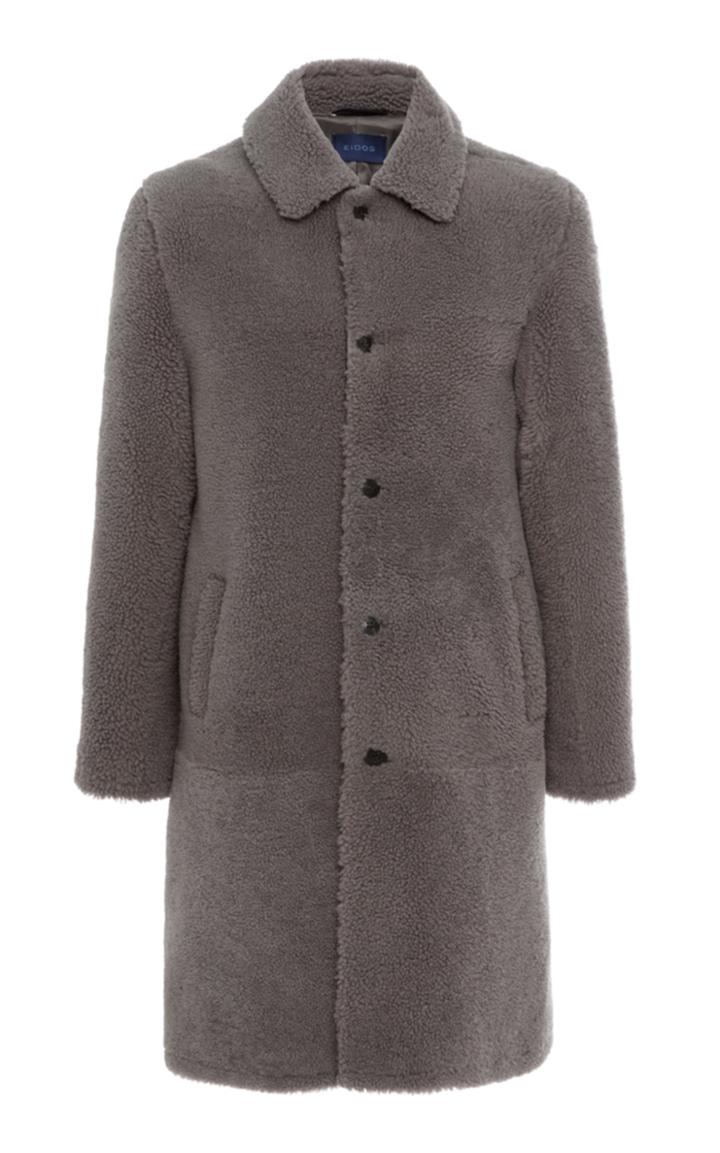 Eidos Shearling Long Coat