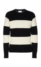 Ami Striped Alpaca-blend Sweater Size: S