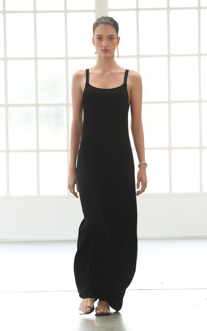 Matteau Swim Sleeveless Open Back Knit Dress