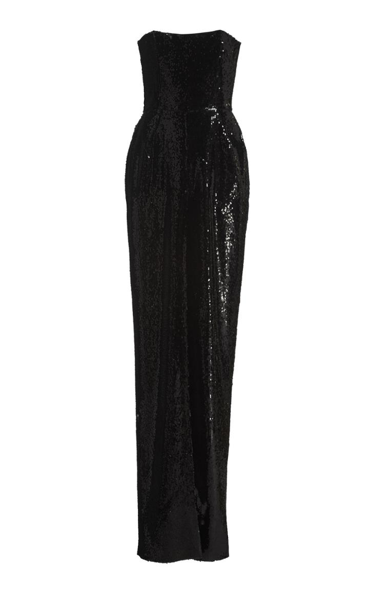 Alexandre Vauthier Strapless Sequin Gown