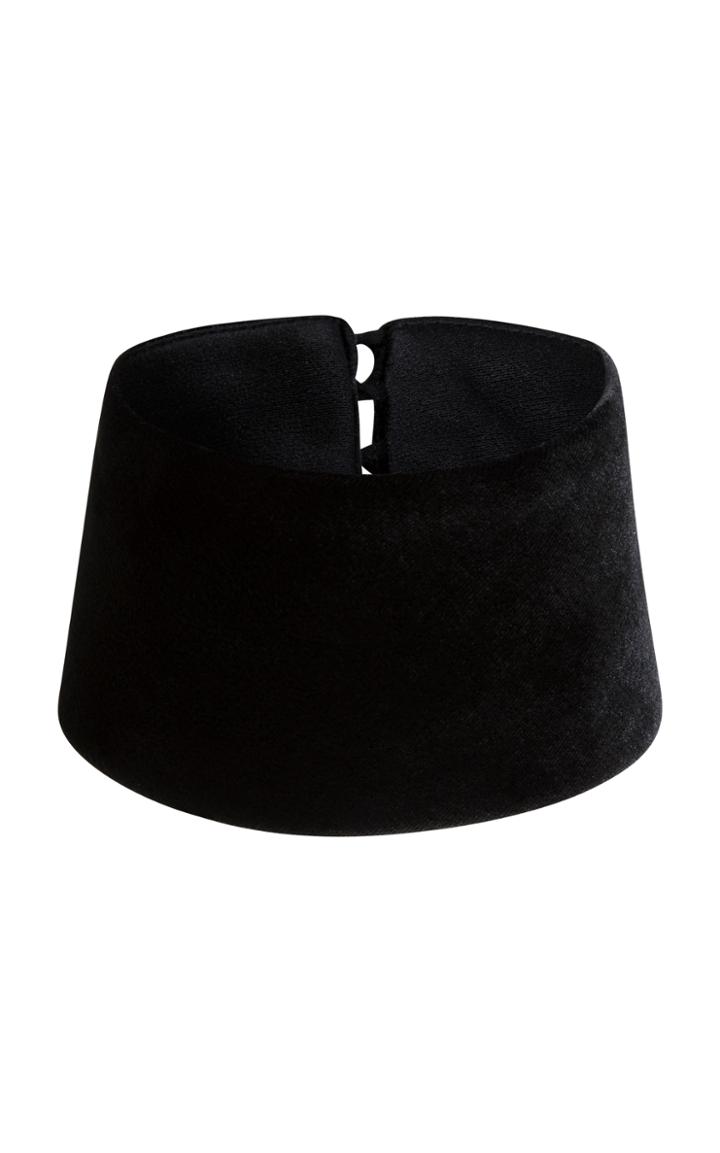 Alex Perry Velvet Cuff Collar