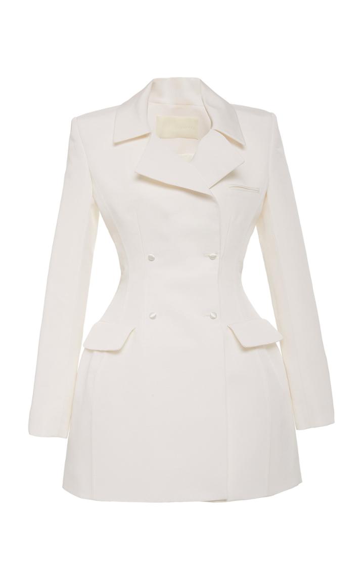 Danielle Frankel Lia Silk Blazer Dress