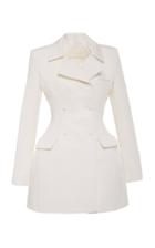Danielle Frankel Lia Silk Blazer Dress