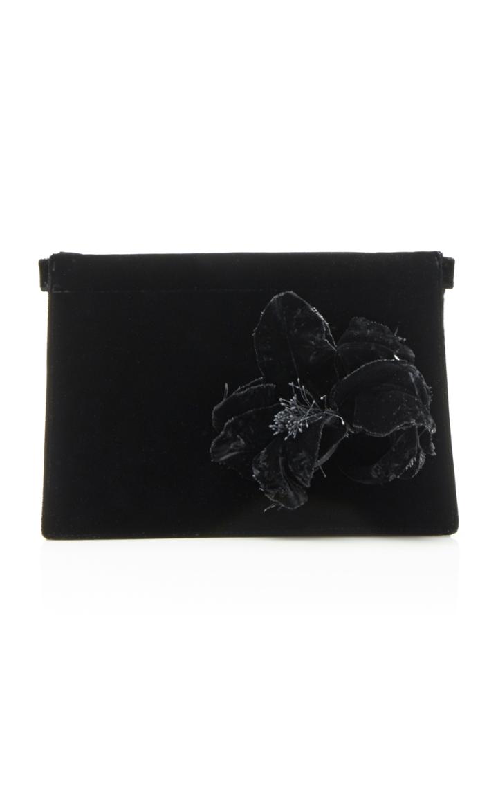Rochas Clip Bag With Brooch