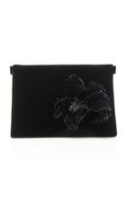 Rochas Clip Bag With Brooch