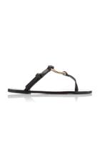Atp Atelier Forna Gold-tone Leather Sandals Size: 36
