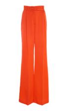 Gabriela Hearst Dora Belted Wide-leg Silk Trouser