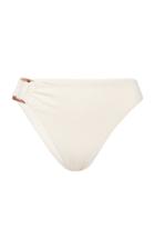 Anemos Tortoiseshell-detailed High-rise Bikini Bottom