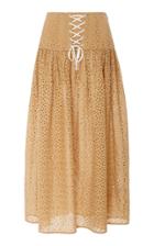 Marysia Swim Riviera Cotton-eyelet Maxi Skirt