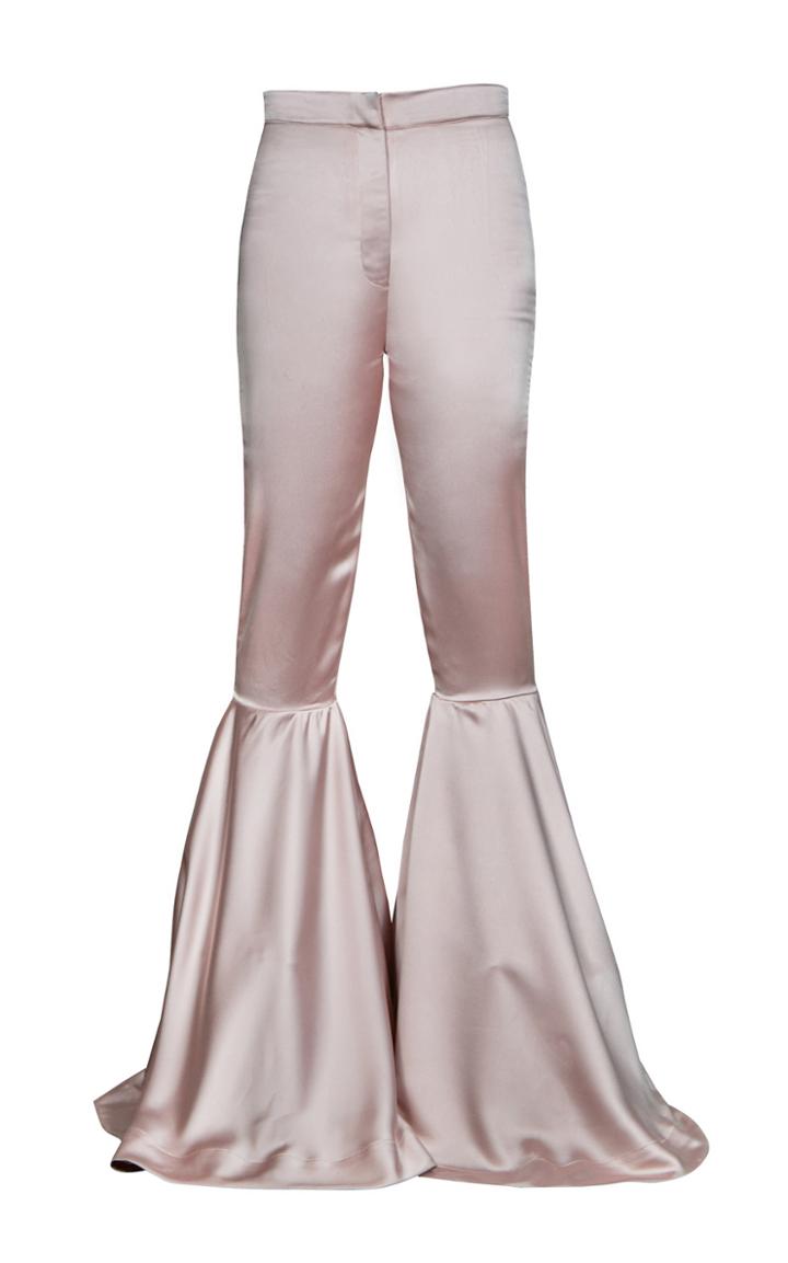 Moda Operandi By Efrain Mogollon Aleja Silk Flared Leg Pants