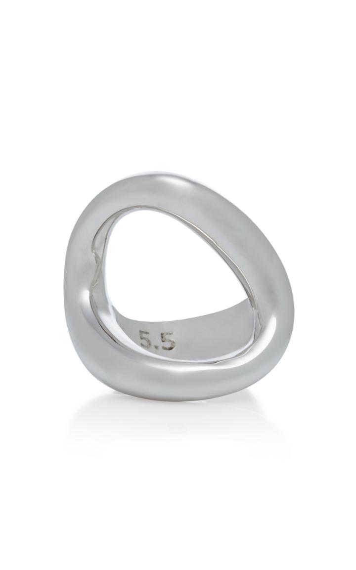 Lisa Corbo Mae 18k White Gold-plated Ring Size: 5.5