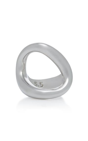Lisa Corbo Mae 18k White Gold-plated Ring Size: 5.5