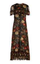 The Vampire's Wife The Bombette Floral-print Georgette Dress