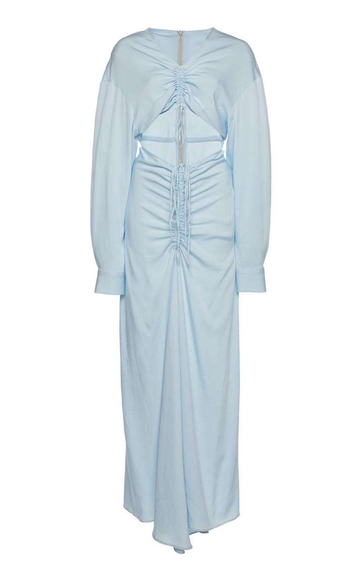 Moda Operandi Christopher Esber Ruched Disconnect Shirt Dress