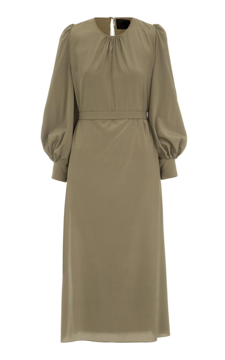 Lake Studio Silk Midi Dress