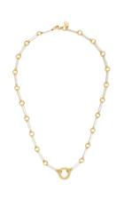 Foundrae 18k Gold And Petrified Wood Necklace