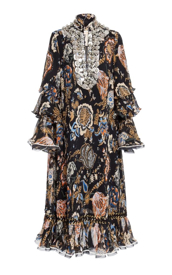 Tory Burch Dominique Midi Dress