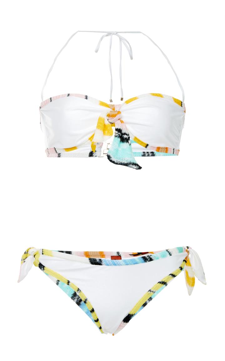 Missoni Mare Bandeau Knot Bikini Set