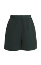 Victoria Victoria Beckham Cotton-crepe Shorts