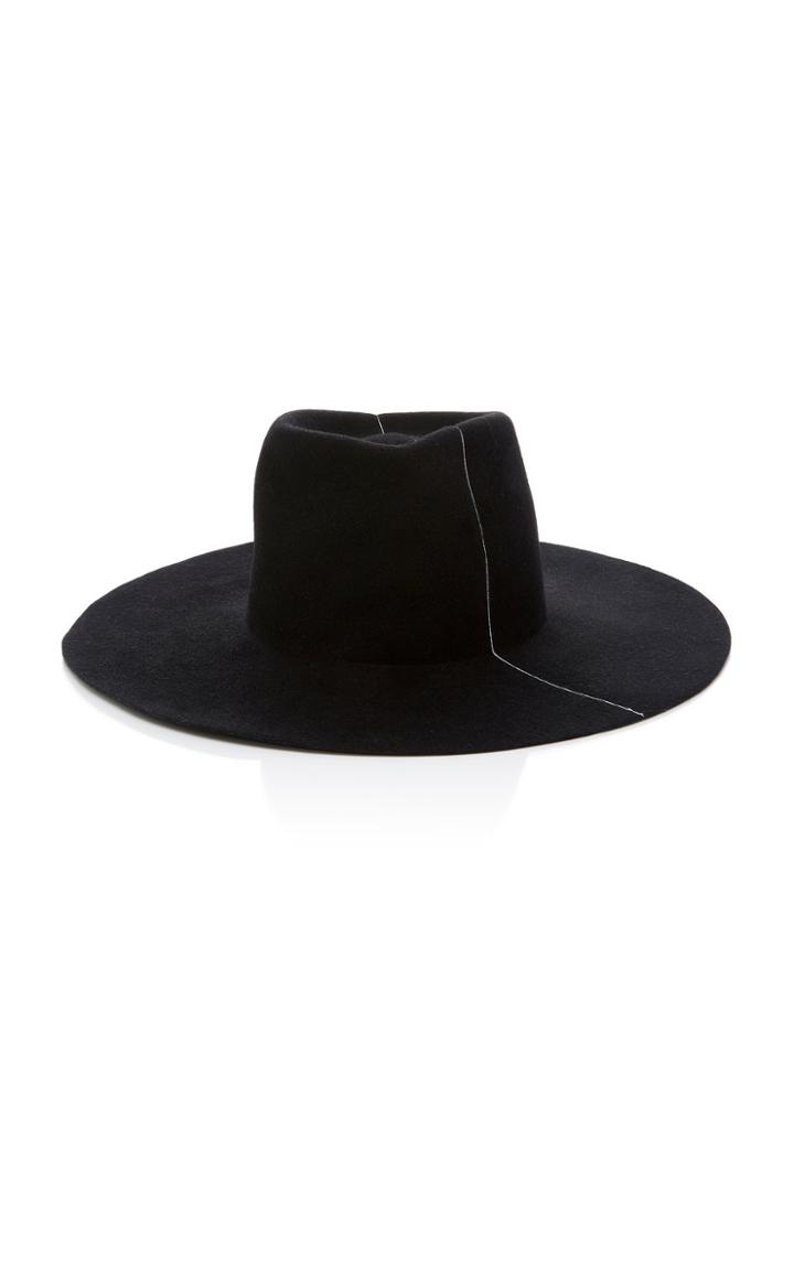 Reinhard Plank Nana Striped Felt Fedora