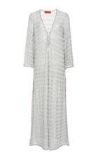 Missoni Mare Silver Wave Mesh Cover Up