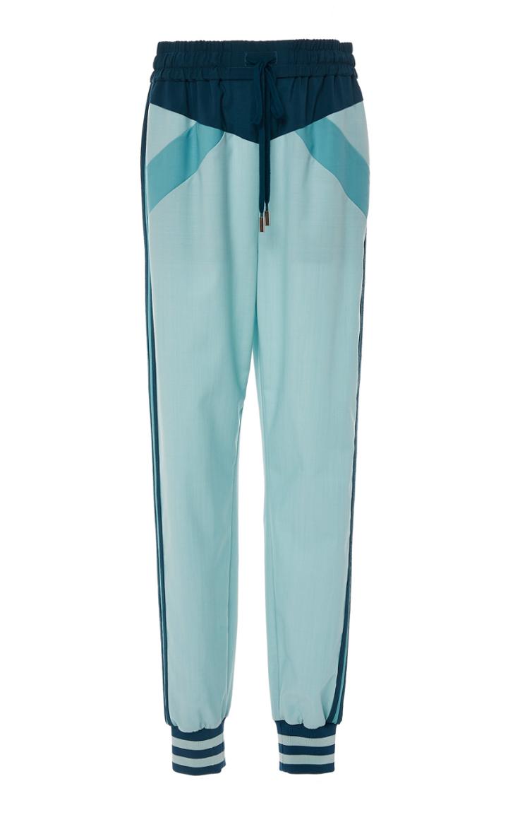 Zimmermann Moncur Cuffed Wool Track Pants