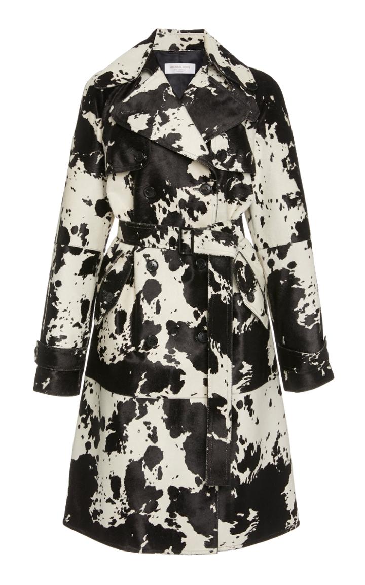 Moda Operandi Michael Kors Collection Printed Trench Coat